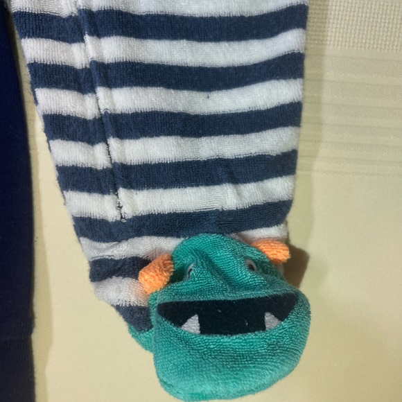 3 Piece Monster Theme Baby - Picture 4 of 10